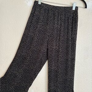 Dress Forum Polka Dot Flare Pants – Size S